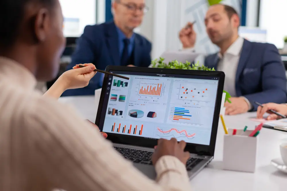 Executive dashboard in Dynamics 365 with real-time business insights